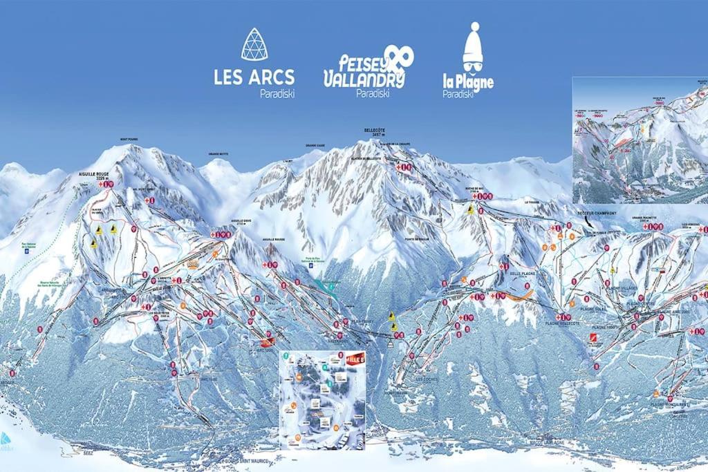 Residence Le Rami, Appartement 5 Personnes Ski Au Pied La Plagne Exterior photo